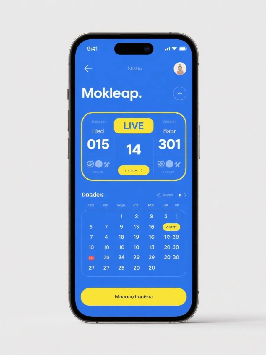 世界杯移动端APP界面示意图
